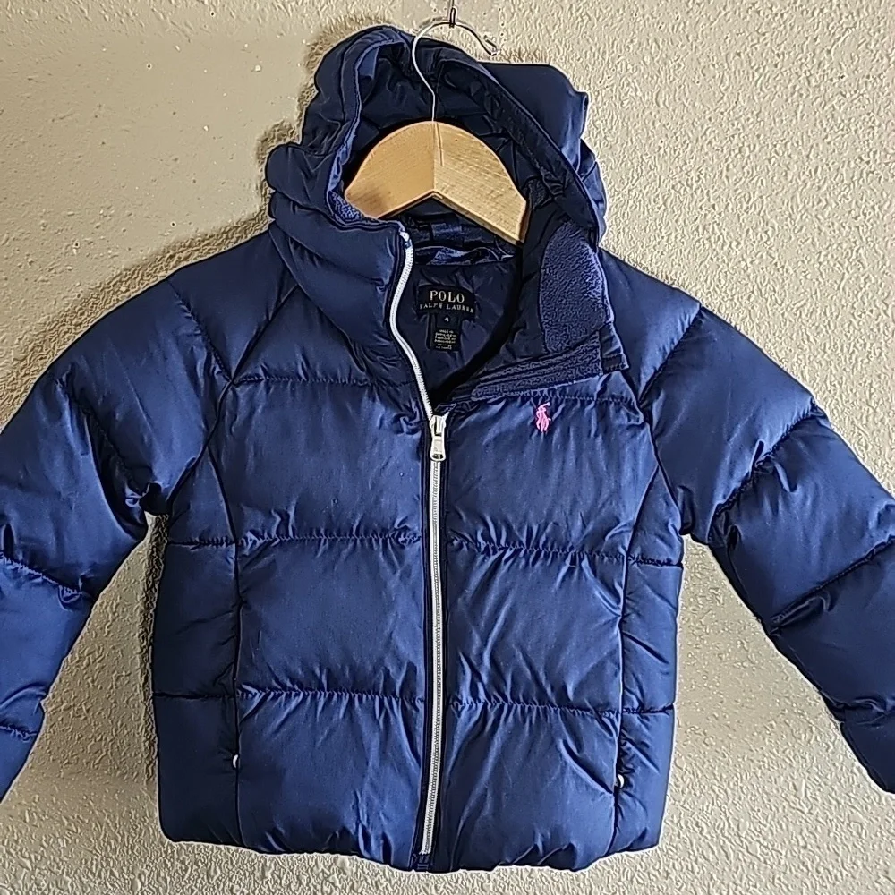 Ralph Lauren Down Puffy Girsl Jacket